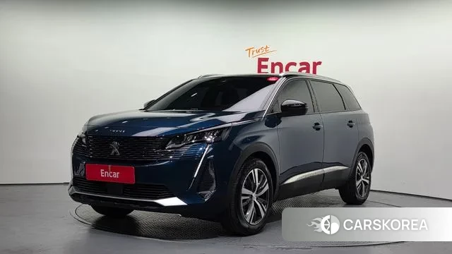 Peugeot 5008 second generation 2022 Синий из Кореи