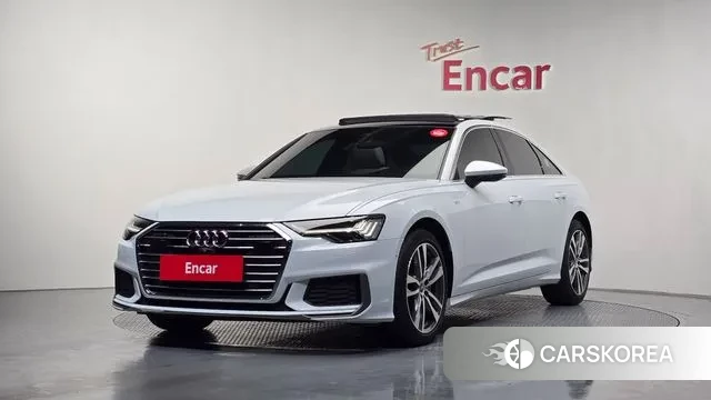 Audi A6 (C8) 2023 Белый из Кореи