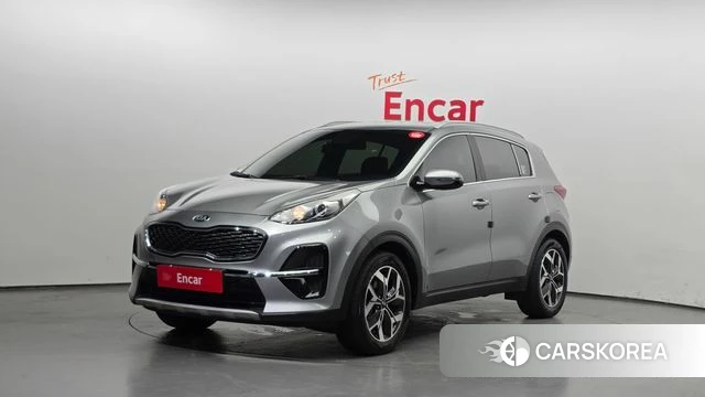 Kia Sportage The Bold 2021 Серебристо-серый из Кореи