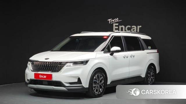 Kia Carnival 4th generation 2020 Белый из Кореи