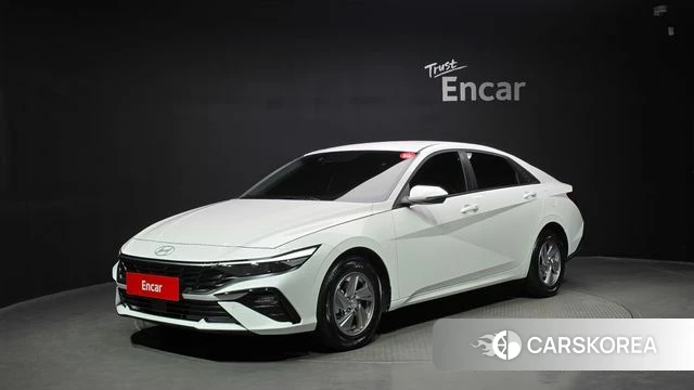 Hyundai The New Avante (CN7) 2025 Белый из Кореи