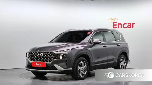 Hyundai The New Santa Fe 2022 Серый из Кореи