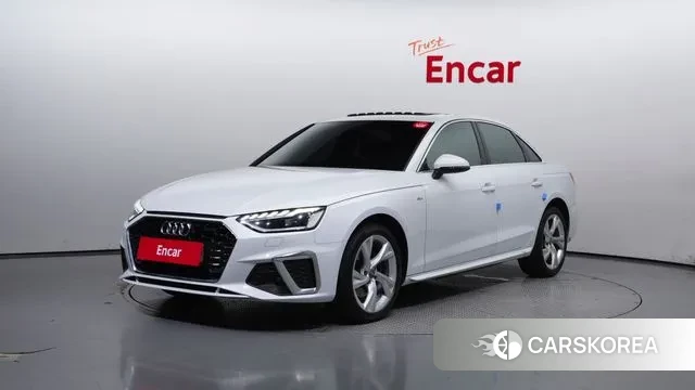 Audi A4 (B9) 2020 Белый из Кореи