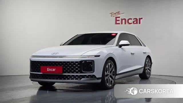 Hyundai Grandeur Hybrid (GN7) 2024 Белый из Кореи