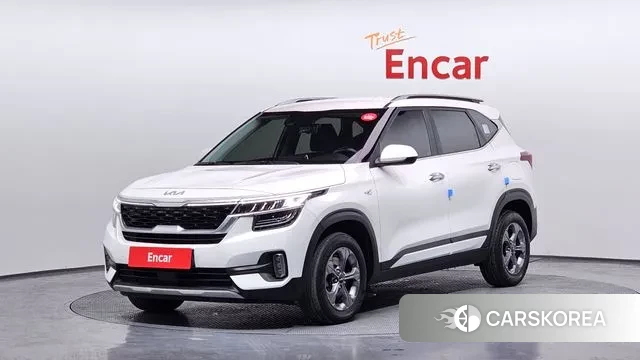 Kia Seltos 2021 Белый из Кореи