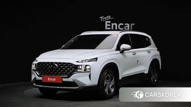Hyundai The New Santa Fe 2022 Белый из Кореи