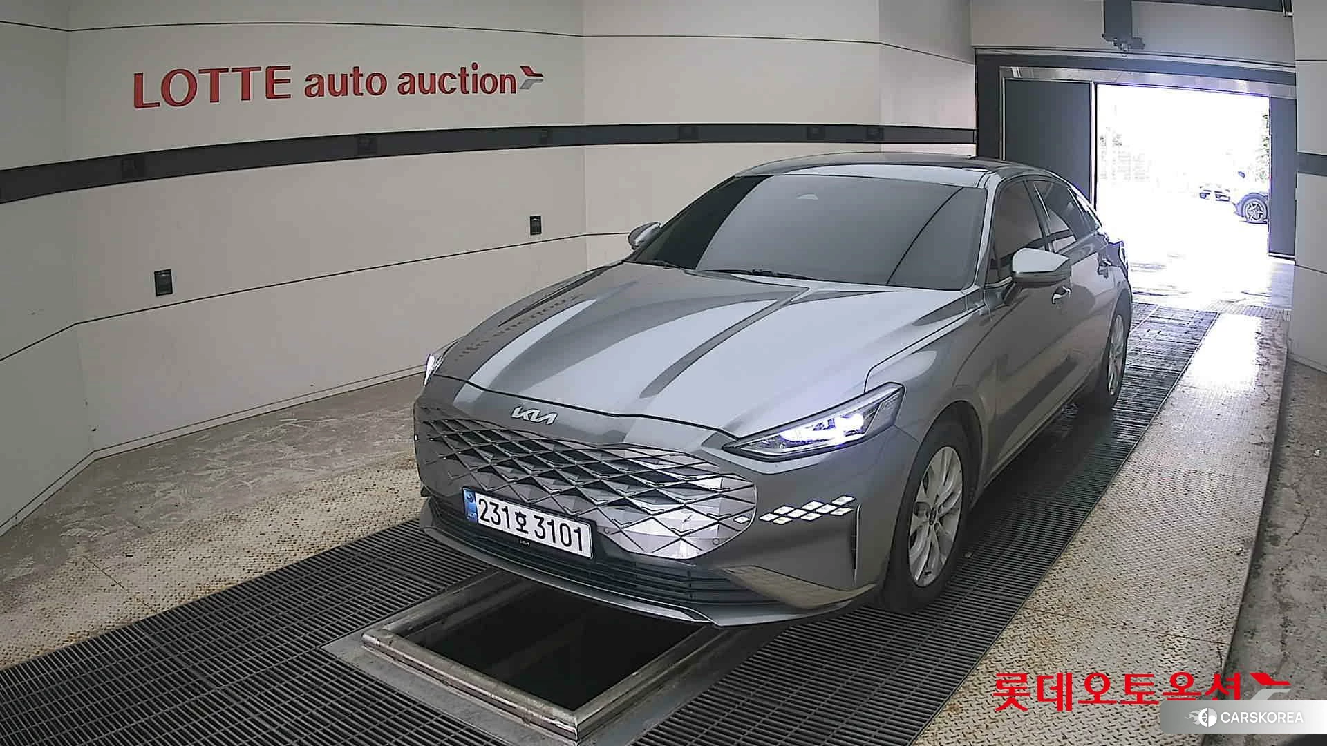 Kia K8 2022 Steelgray из Кореи
