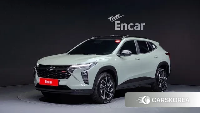 Chevrolet (GM Daewoo) Trax Crossover 2024 Светло-зеленый из Кореи