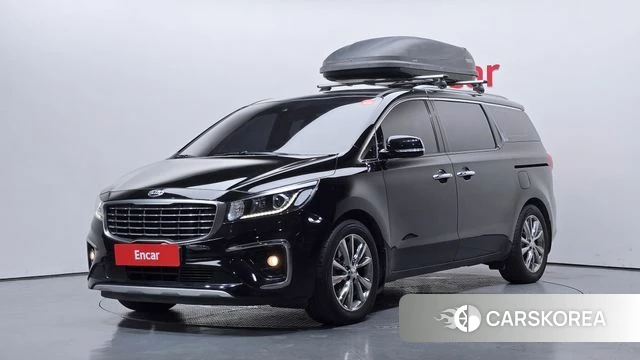 Kia The New Carnival 2019 Черный из Кореи