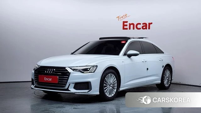 Audi A6 (C8) 2020 Белый из Кореи