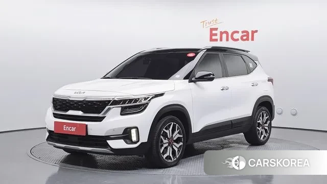 Kia Seltos 2021 Белый из Кореи