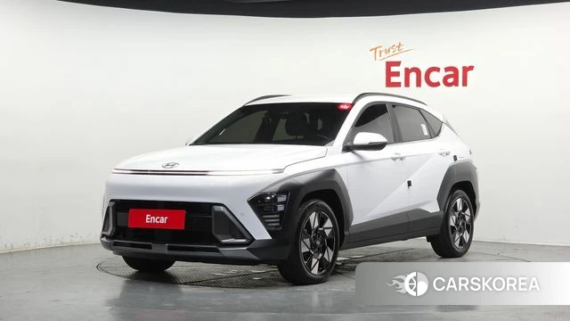 Hyundai Kona Hybrid (SX2) 2023 Белый из Кореи
