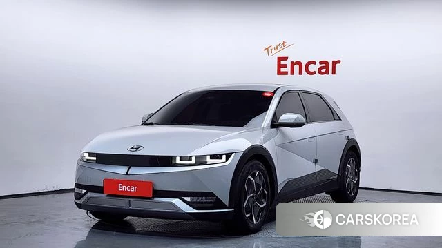 Hyundai Ionic 5 2021 Серебристо-серый из Кореи