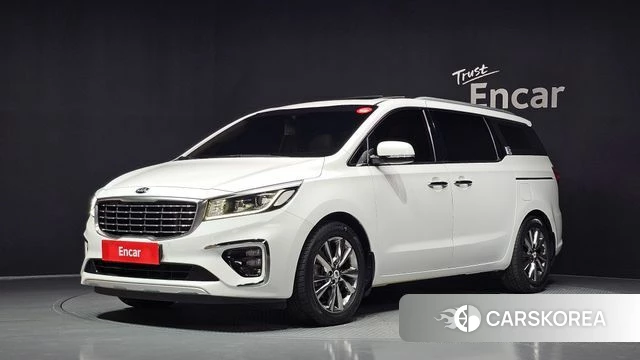 Kia The New Carnival 2018 Белый из Кореи