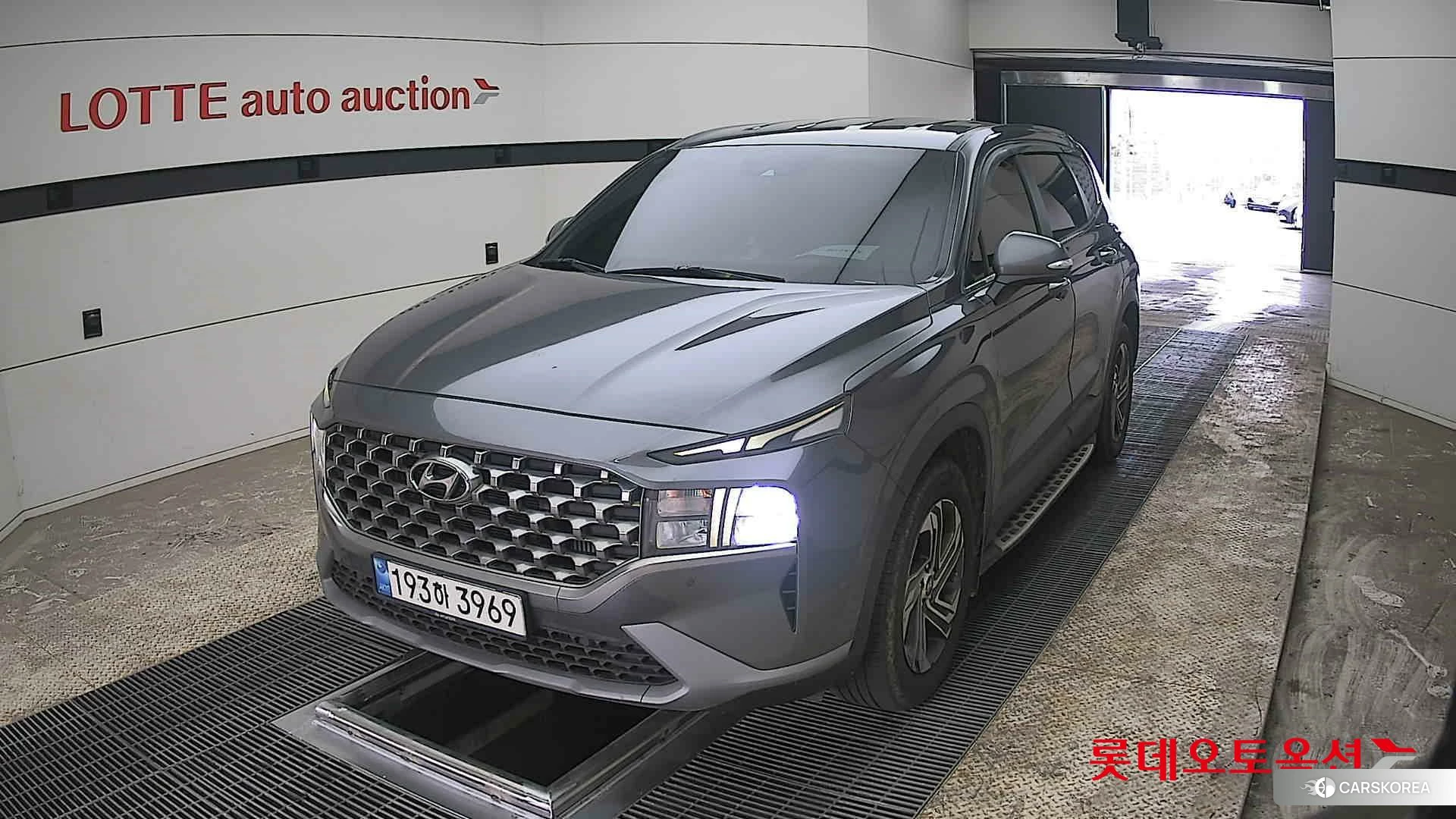 Hyundai Santa Fe 2022 Magnetic Grey Metallic из Кореи