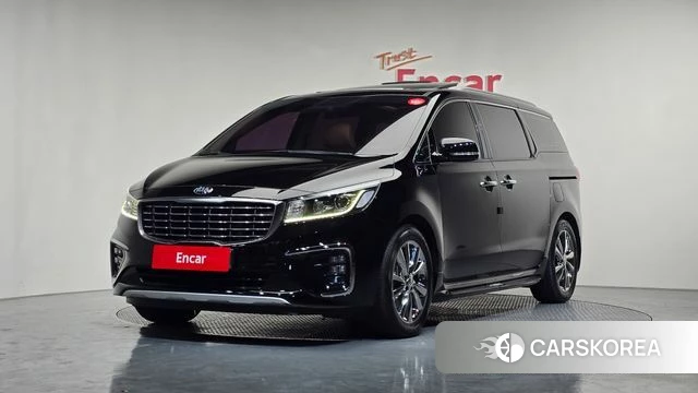 Kia The New Carnival 2018 Черный из Кореи