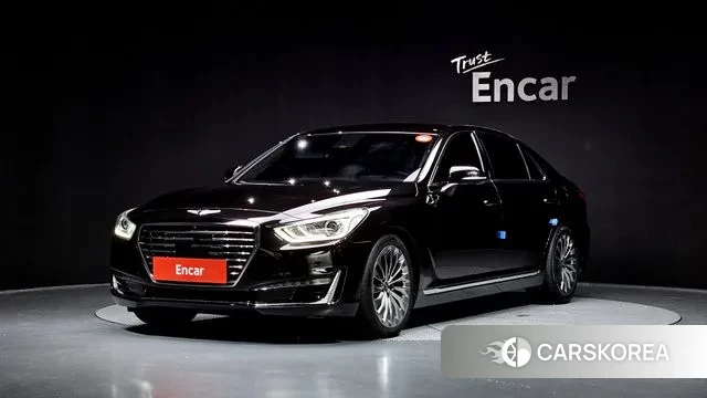 Genesis EQ900 2018 Черный из Кореи