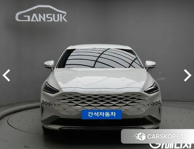Kia K8 2021 Белый из Кореи