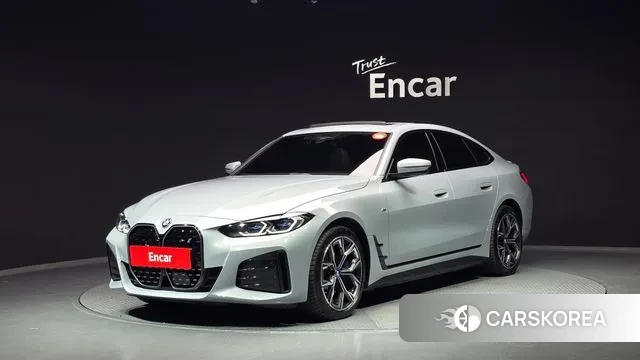 BMW i4 2023 Серебристо-серый из Кореи