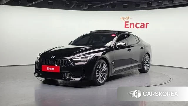 Kia Stinger 2018 Черный из Кореи