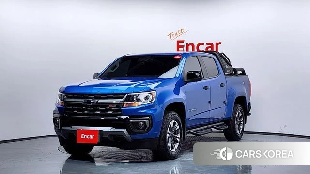 Chevrolet (GM Daewoo) Real New Colorado 2022 Синий из Кореи