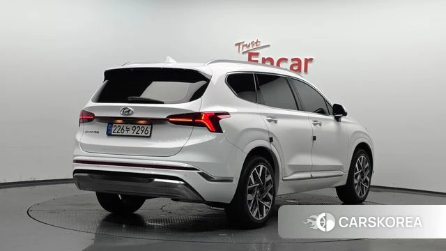 Hyundai The New Santa Fe 2023 Белый из Кореи