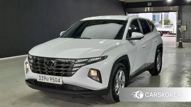 Hyundai Tucson (NX4) 2021 Белый из Кореи