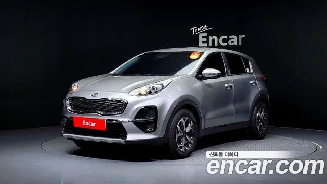 Kia Sportage The Bold 2021 Серебристо-серый из Кореи