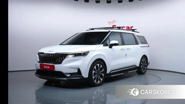 Kia Carnival 4th generation 2023 Белый из Кореи