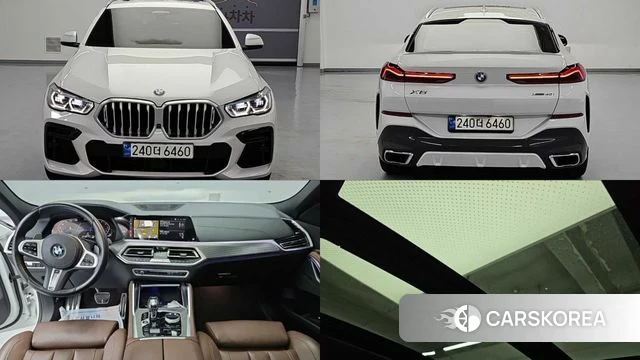 BMW X6 (G06) 2022 Белый из Кореи