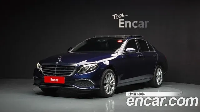 Mercedes-Benz E-Class W213 2019 Синий из Кореи