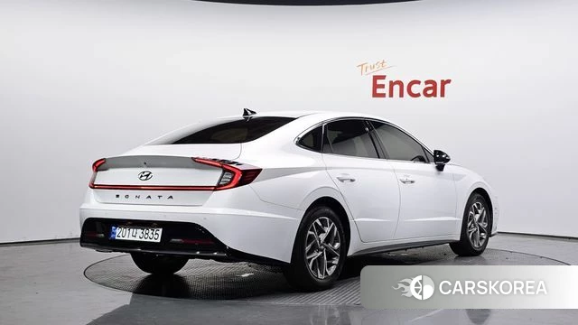 Hyundai Sonata (DN8) 2021 Белый из Кореи