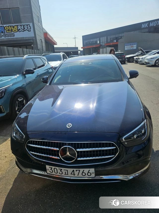 Mercedes-Benz E-Class W213 2022 Синий из Кореи