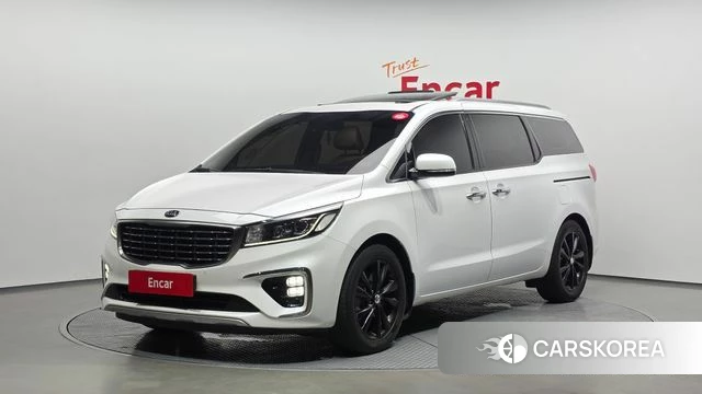 Kia The New Carnival 2019 Белый из Кореи