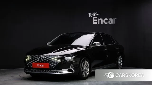 Hyundai The New Grandeur IG Hybrid 2021 Черный из Кореи