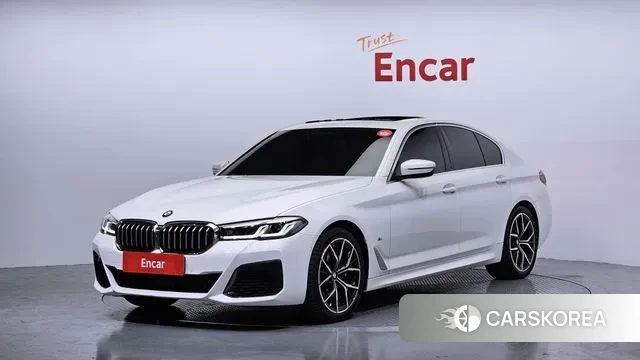 BMW 5 Series (G30) 2021 Белый из Кореи
