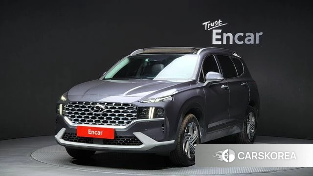 Hyundai The New Santa Fe 2020 Серый из Кореи
