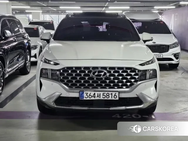 Hyundai The New Santa Fe 2020 Белый из Кореи