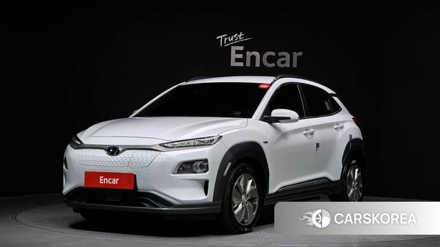 Hyundai Kona Electric 2020 Белый из Кореи