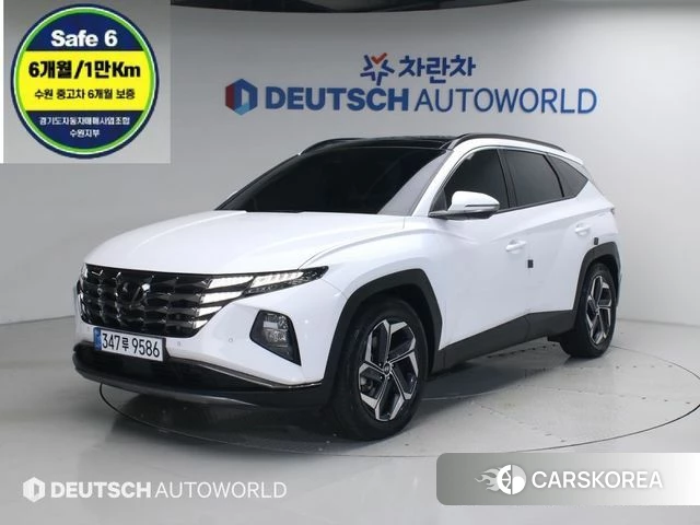 Hyundai Tucson (NX4) 2022 Белый из Кореи