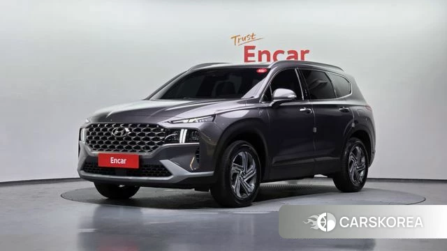Hyundai The New Santa Fe 2023 Серый из Кореи