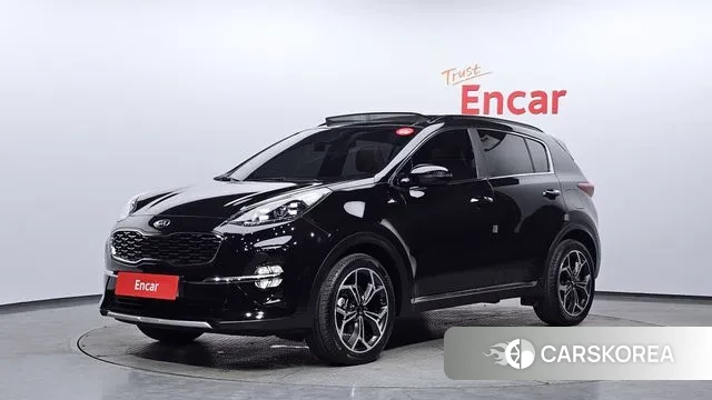 Kia Sportage The Bold 2021 Черный из Кореи