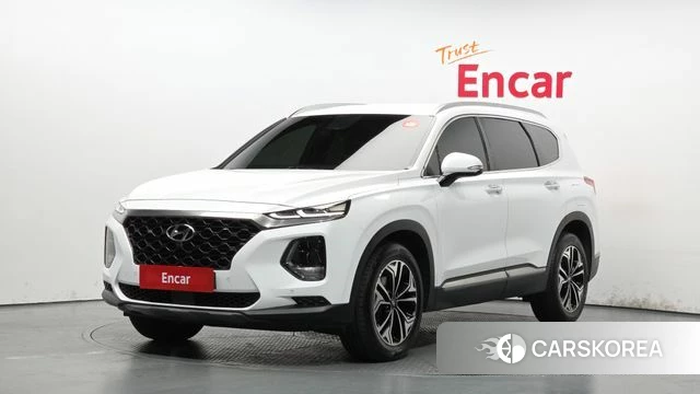 Hyundai Santa Fe TM 2019 Белый из Кореи
