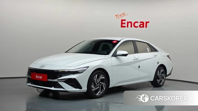 Hyundai The New Avante (CN7) 2024 Белый из Кореи