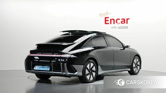 Hyundai Ionic 6 2022 Черный из Кореи