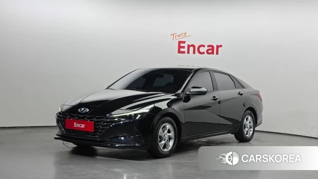 Hyundai Avante (CN7) 2022 Черный из Кореи