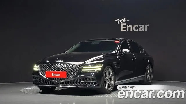 Genesis G80 (RG3) 2020 Черный из Кореи