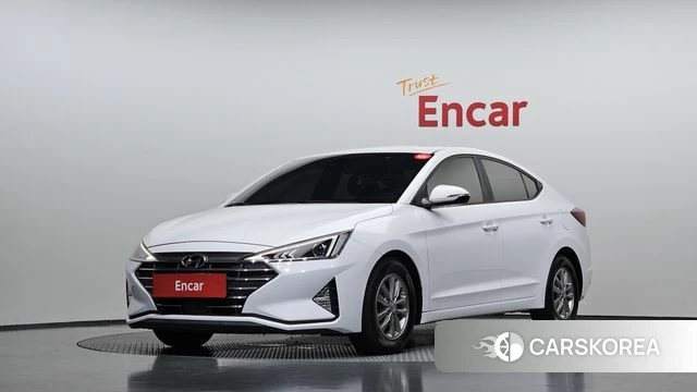 Hyundai The New Avante AD 2020 Белый из Кореи