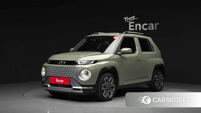 Hyundai Casper 2022 Светло-зеленый из Кореи