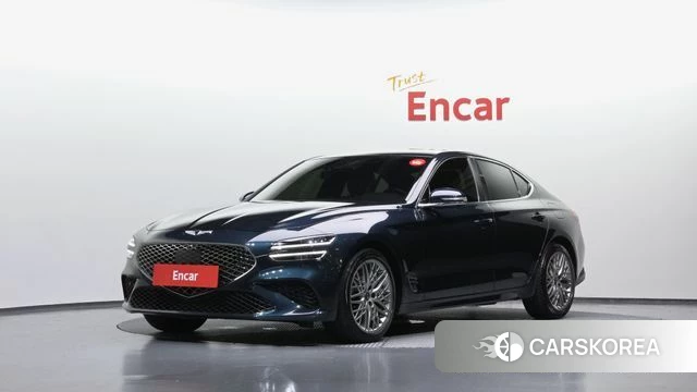 Genesis The New G70 2021 Синий из Кореи